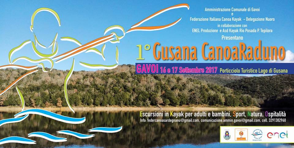 LAGO DI  GUSANA A GAVOI IL 1° CANOA RADUNO