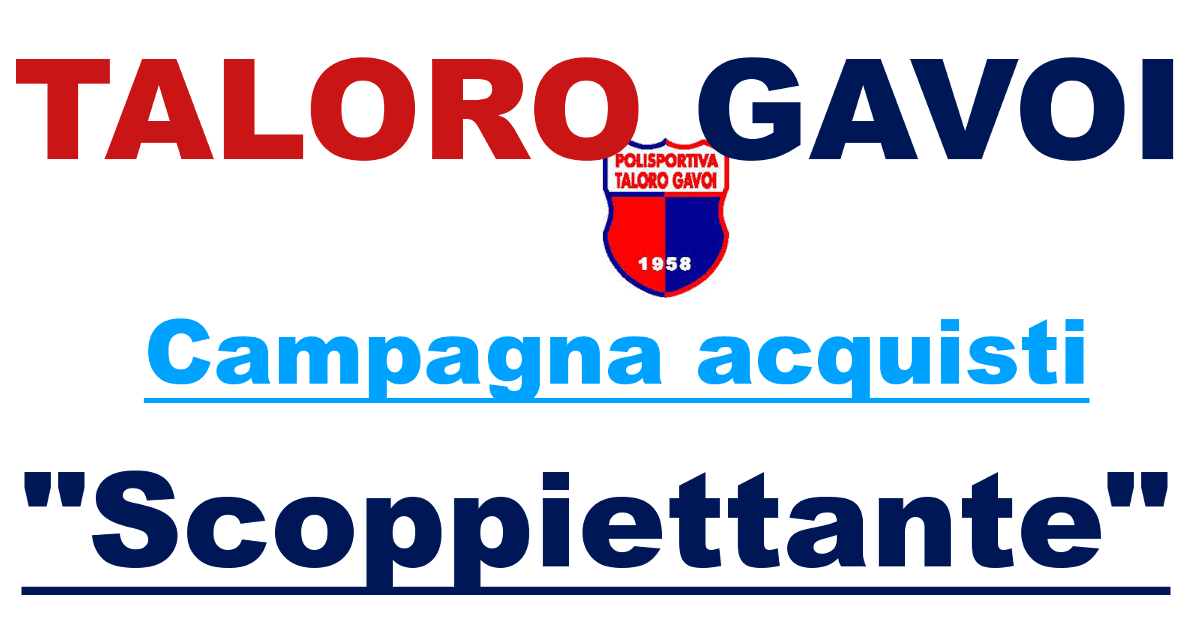 taloro gavoi acquisti 2018