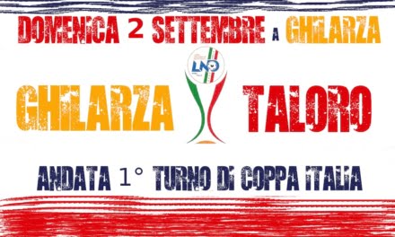 Coppa Italia il Taloro a Ghilarza