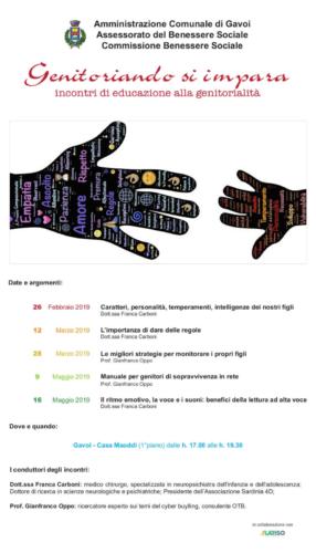 genitoriando incontri formativi Gavoi