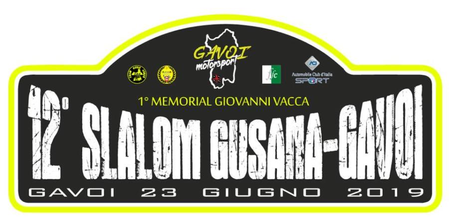 IL PROGRAMMA DELLO SLALOM AUTOMOBILISTICO GUSANA GAVOI