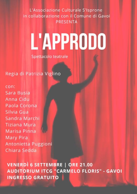 "L'APPRODO" - SPETTACOLO TEATRALE GAVOI