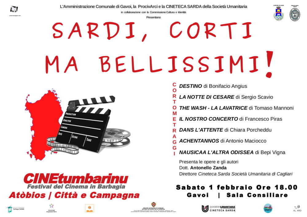 “Sardi, Corti ma bellissimi!”, serata speciale del festival CineTumbarinu