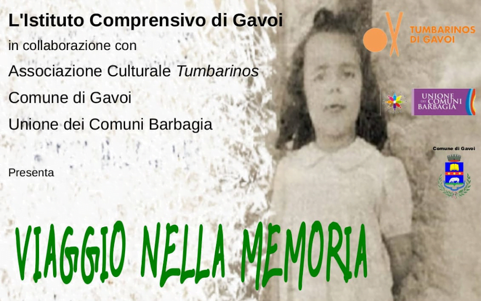 “VIaggio nella memoria” mercoledì 22 gennaio 2020 a Gavoi