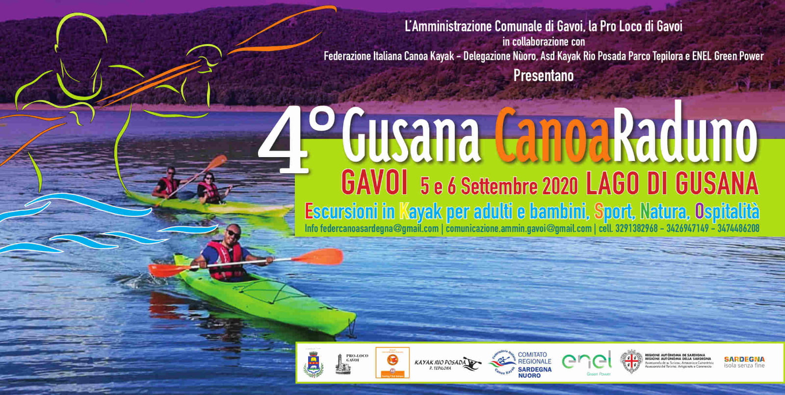 gusana canoa raduno Gavoi