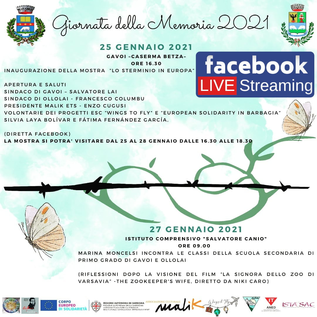 LUNEDI 25 GENNAIO ORE 16.30 LIVE STREAMING