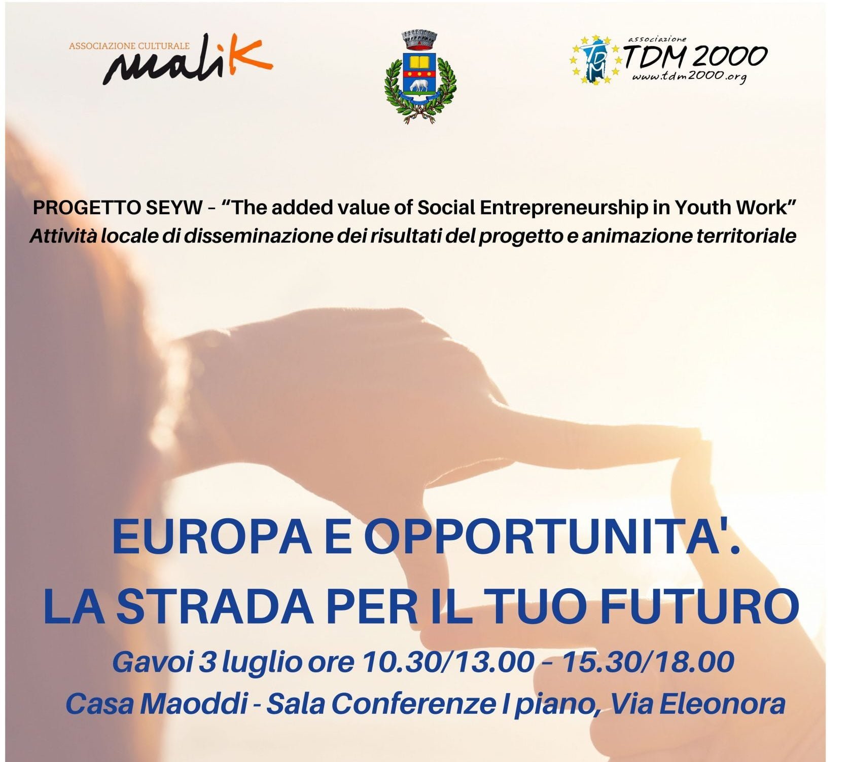 europa e opportunità la strada per il tuo futuro- Gavoi-Casa Maoddi in via Eleonora