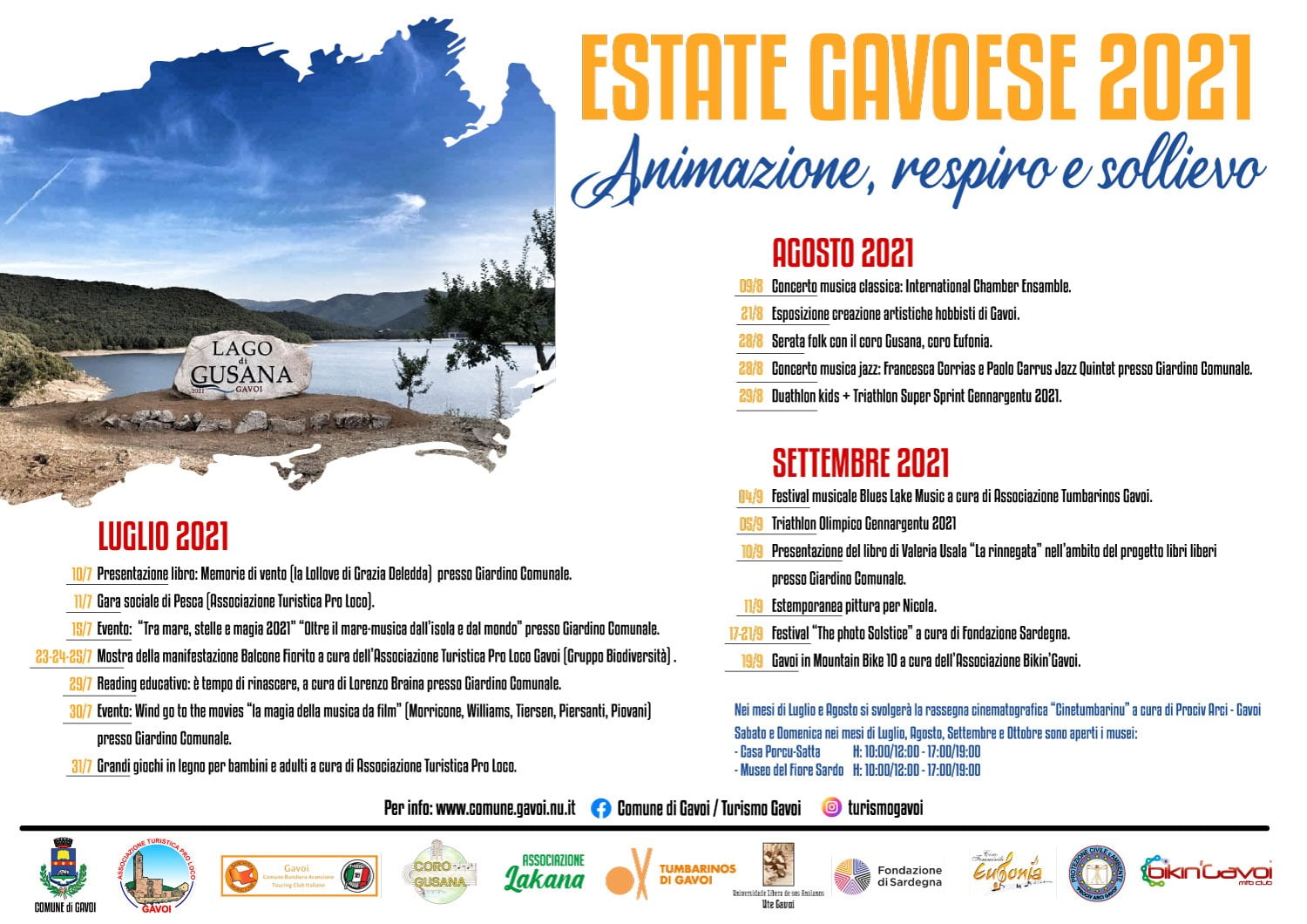 ESTATE GAVOESE 2021 “Animazione, Respiro e Sollievo”