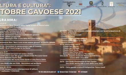 OTTOBRE GAVOESE 2021| Colture e Culture A GAVOI