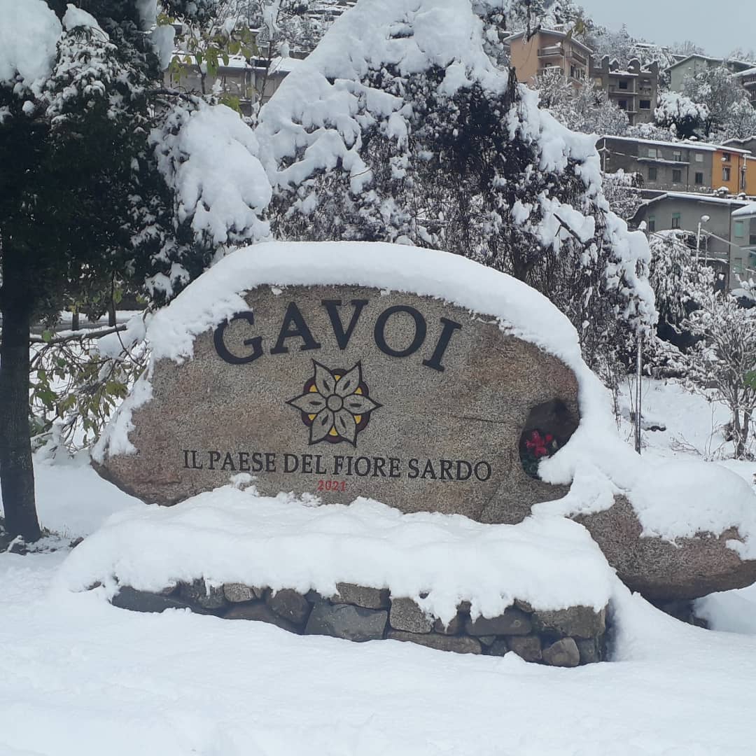 NEVE SU GAVOI-SCUOLE CHIUSE ANCHE MARTEDI