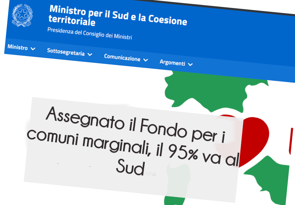 FONDO PER I COMUNI MARGINALI – 143.919 € A GAVOI –