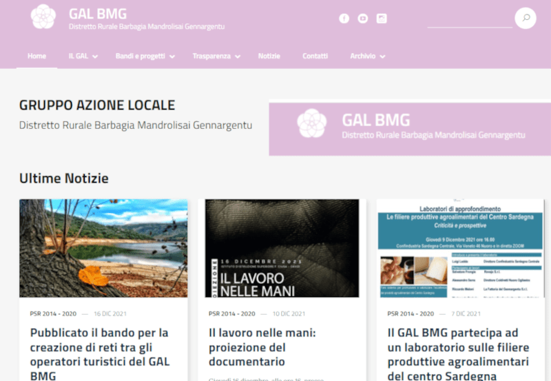 bando per la creazione di reti tra gli operatori turistici del GAL BMG