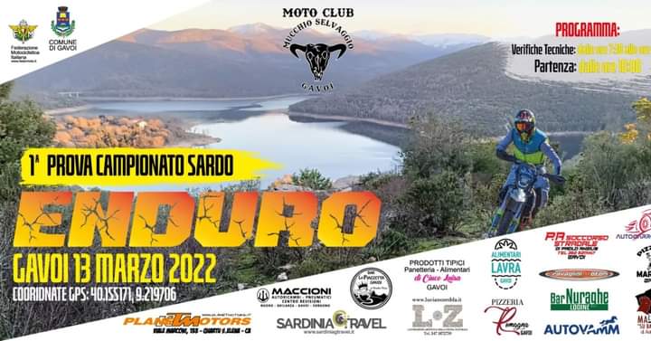 LA PRIMA PROVA DEL CAMPIONATO SARDO DI ENDURO A GAVOI