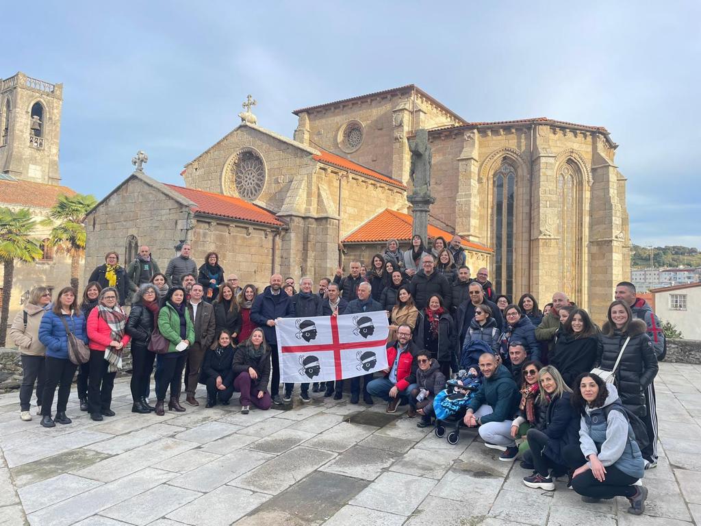 Il GAL BMG, il GAL Nuorese Baronia e cinque GAL del Centro Sardegna a Santiago de Compostela