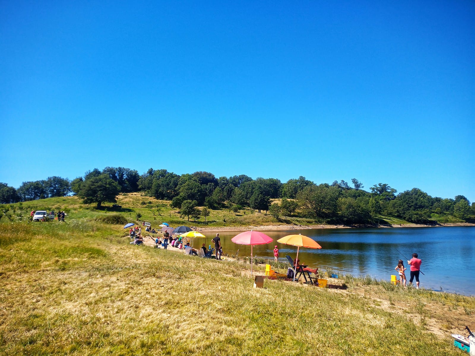 lago di Gusana Gavoi corso di Pesca proloco