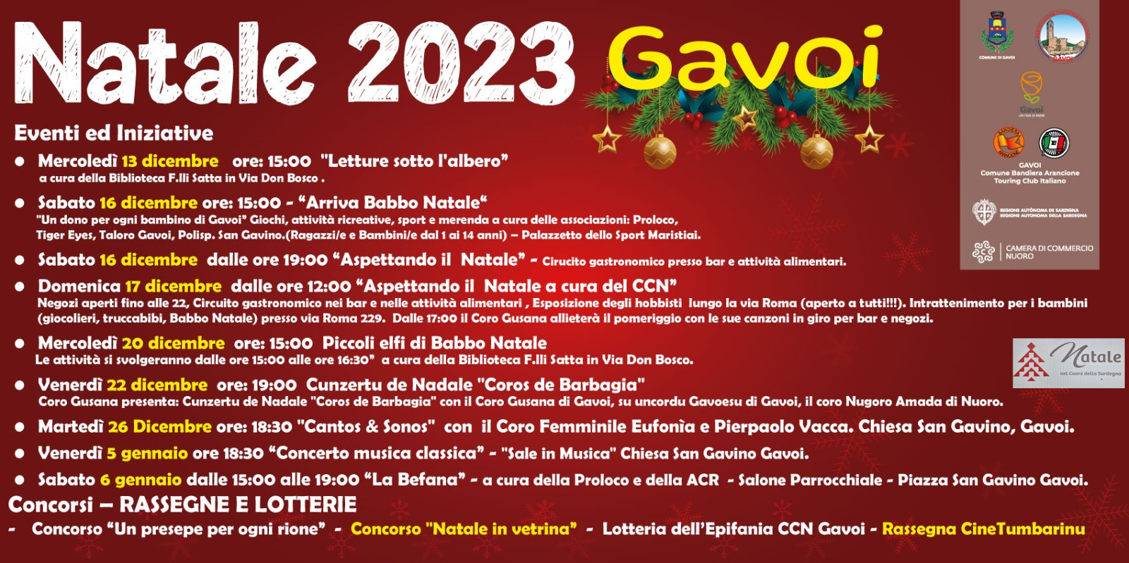 natale 2023 a Gavoi