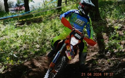 Manuel Mulas trionfa nella tappa gavoese del Campionato Regionale di Enduro