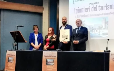 AL PRESIDENTE DELL’ISRE STEFANO LAVRA IL PREMIO “I PIONIERI DEL TURISMO”