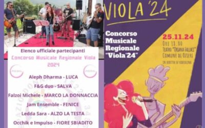 Concorso musicale Viola, la band di Gavoi Jam Ensemble oggi ore 18:00 su Videolina
