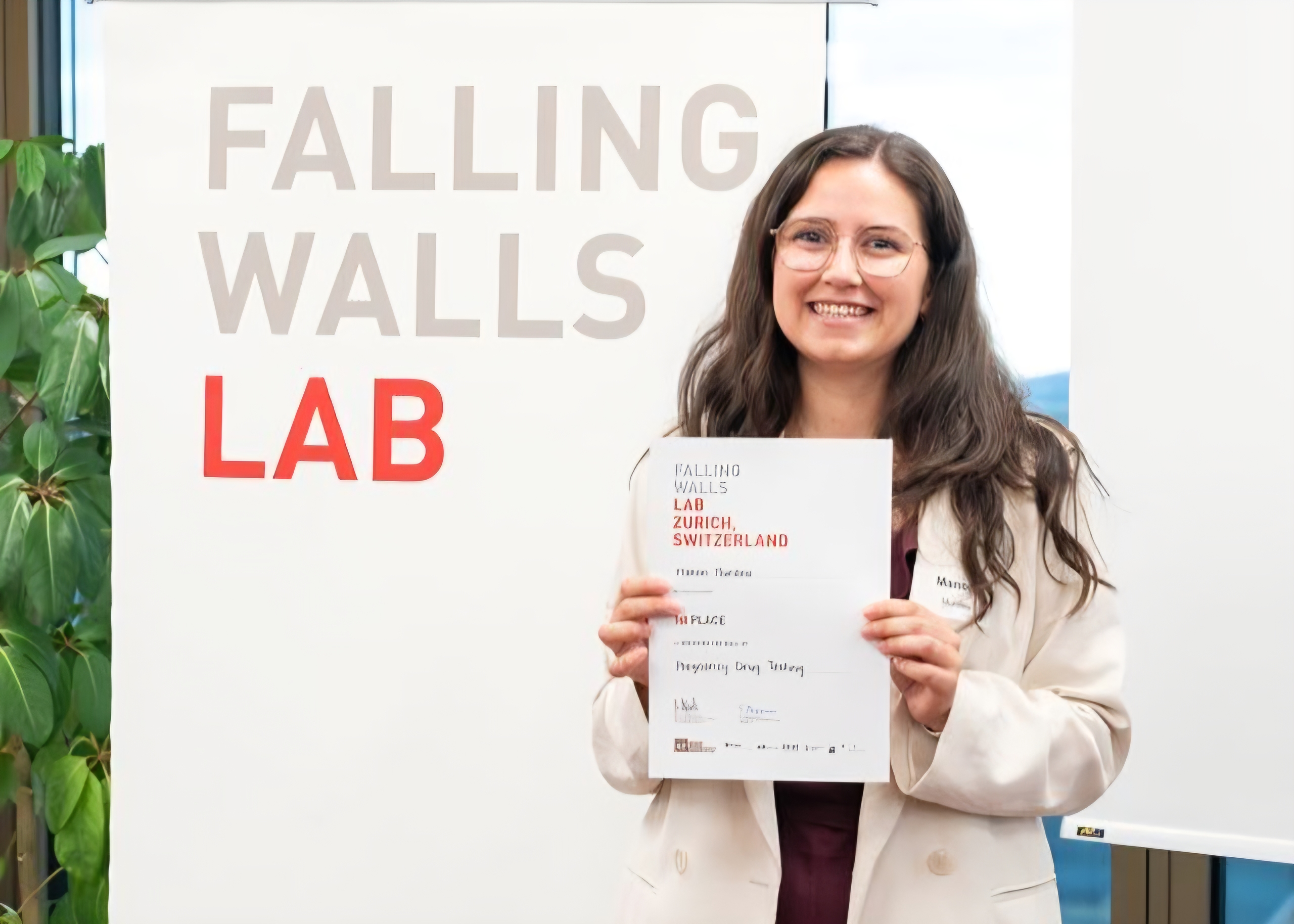 FALLING WALLS LAB SVIZZERA 2026: “La vincitrice è Manon Murdeu”