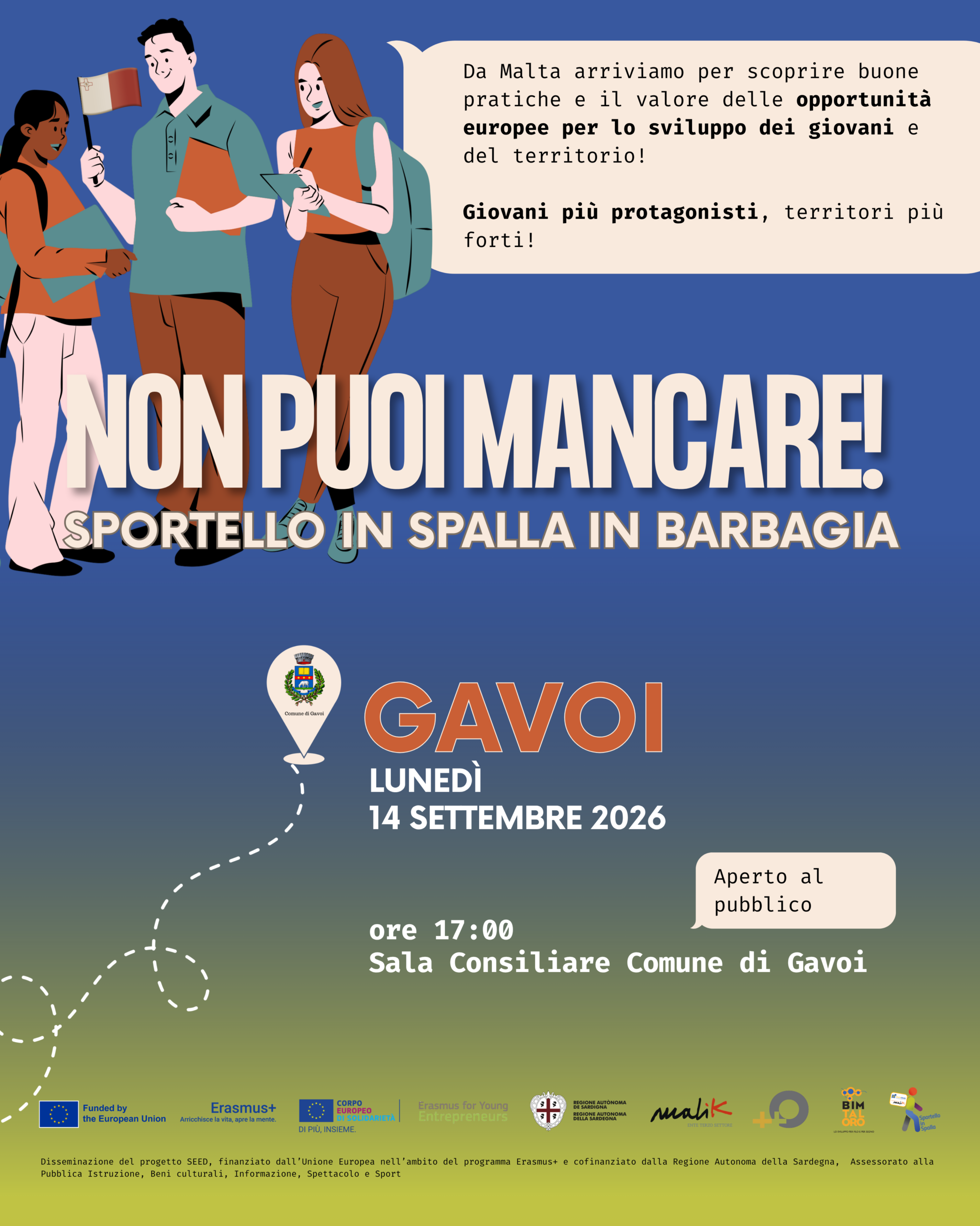 Sportello in Spalla 14 settembre